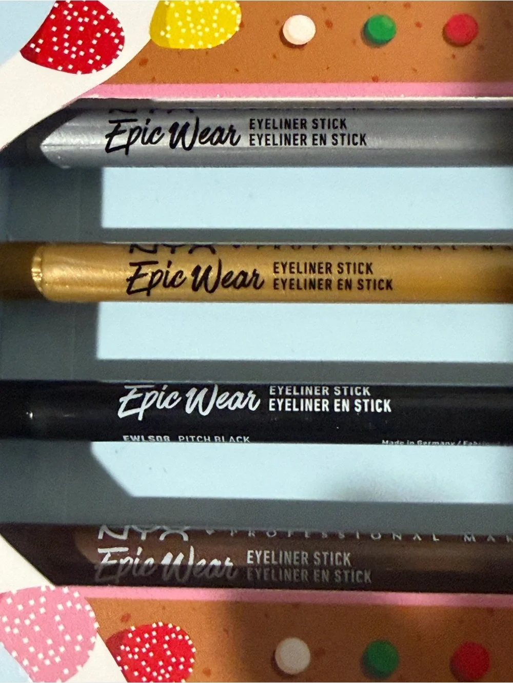 NYX Eyeliner quad- limited edition